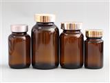 棕色廣口藥用玻璃瓶